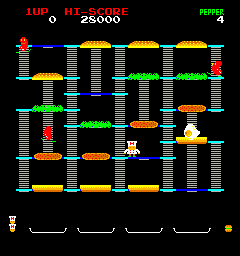 Burger Time (Data East set 1) png snap