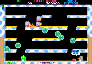 Bubble Memories: Black Edition (World) png snap