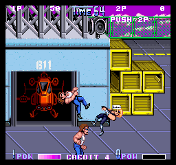 Double Dragon II - The Revenge (bootleg) png snap