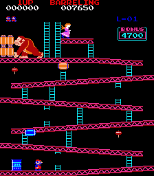 Donkey Kong (Barreling) png snap