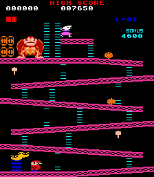 Donkey Kong (2600 graphics, set 1) png snap