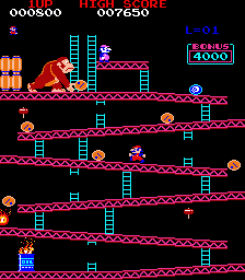 Donkey Kong (2 marios) png snap