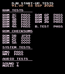 Donkey Kong Junior Test Rom v1.00 png snap