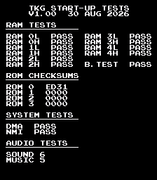 Donkey Kong Test Rom v1.00 png snap
