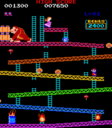 Rainbow Donkey Kong png snap