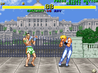 Fighter's History (World ver 43-09, DE-0395-1 PCB) png snap