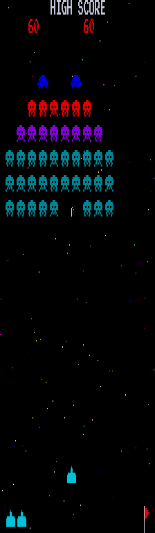 Galaxian (Space Invaders sprites) png snap