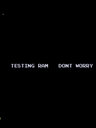 Galaxian Test Rom