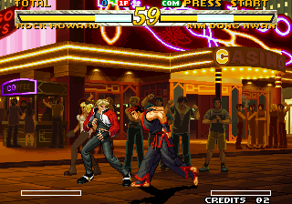 Garou - Mark of the Wolves (Add selection boss V1) png snap