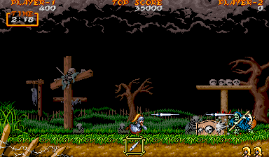Ghouls'n Ghosts - Knight Artoria Edition (World) png snap