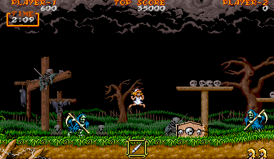 Ghouls'n Ghosts - Knight Artoria Edition (USA) png snap