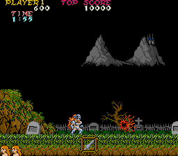 Ghosts'n Goblins - Knight Artoria Edition (Enhanced) (World? 2) png snap