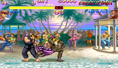 Hyper Street Fighter II: The Anniversary Edition (031222J, Can Choose Same Character) png snap