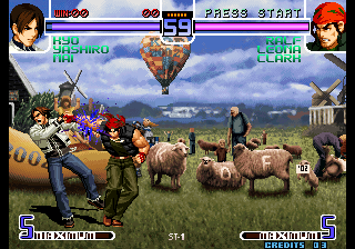 Kof2002 Magic Plus II (Violet Fire) png snap