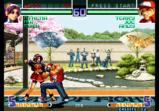 Kof2002 Magic Plus II (Enable Random CPU Color) png snap