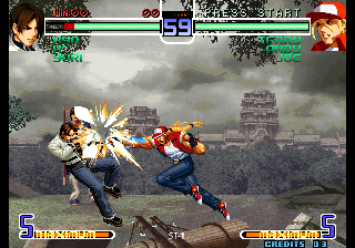 Kof2002 Magic Plus II (Remove The Role Avatar Box) png snap