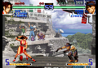 Kof2002 Magic Plus II (Practice Mode Maximum Power) png snap