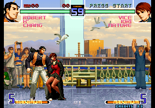 Kof2002 Magic Plus (Background Color) png snap