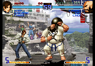 Kof2002 Magic Plus (Icy Blue Style) png snap