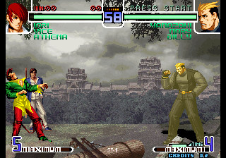 Kof2002 Magic Plus (X'Mas Costume) png snap
