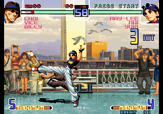 Kof2002 Magic Plus (Unlimited Credits In Console Mode) png snap