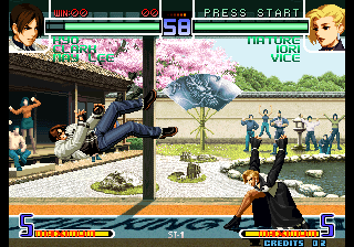 Kof2002 Plus (Athena victory-Pose Change) png snap