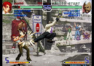 Kof2002 Plus (Unlimited Credits In Console Mode) png snap