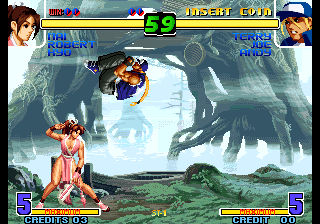 Kof 10th Anniversary 2005 Unique (Fix s1's 3 Errors) png snap