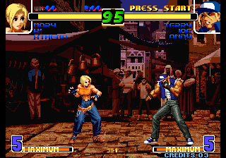 Kof 10th Anniversary 2005 Unique (Alpha Unique New, 2020-01-24) png snap