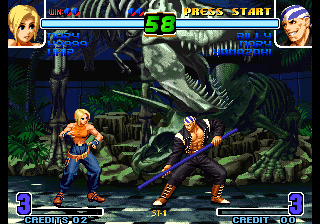 Kof 10th Anniversary (Icy Blue Style) png snap