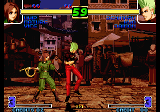 Kof 10th Anniversary (Change Color In Battle) png snap