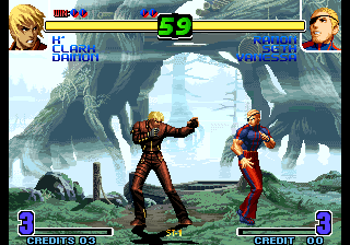 Kof 10th Anniversary (Practice Mode Maximum Power) png snap