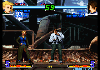Kof 10th Anniversary Extra Plus (Icy Blue Style) png snap