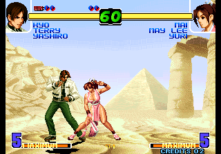 Kof 10th Anniversary Extra Plus (Remove Countdown) png snap