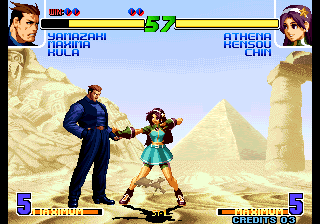 Kof 10th Anniversary Extra Plus (Turn Time-Bg Into Half Transparency V2) png snap