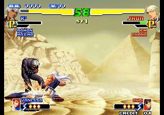 Kof2000 (Half Transparency Timer v2) png snap