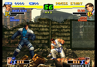 Kof2000 (Unlimited Credits In Console Mode) png snap