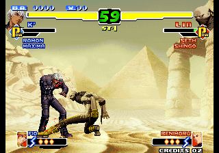 Kof2000 (Like PS2 Version V1.0 2013)(Hack only enable in AES mode) png snap