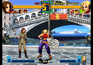 Kof2001 (Half Transparency Life Bar V2) png snap
