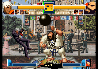 Kof2001 (Unlimited Credits In Console Mode) png snap