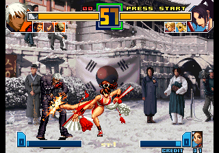 Kof2001 (Like PS2 Ver Plus) png snap