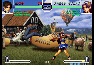 Kof2002 (Enable Hidden Characters V5, 2005-12-25) png snap