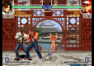 Kof2002 (Kyo + Kusanagi) png snap