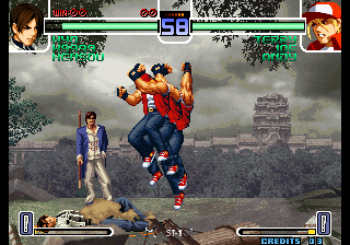 Kof2002 (Unlimited Credits In Console Mode) png snap