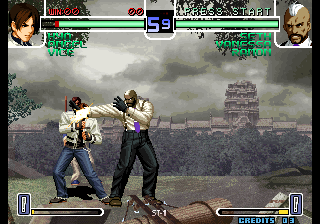 Kof2002 (Sakazaki Hidden Trick Small Change) png snap