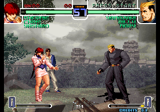 Kof2002 (PlayStation 2 Enhanced Edition Original (Iori Bailu k9999 Diamond) png snap