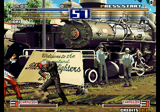 Kof2003 (Enable Kagura-Twins, Adel or Mukai To Be a Team Leader) png snap
