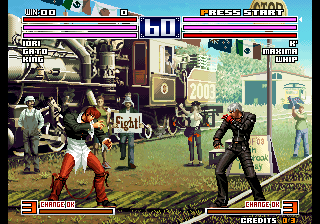 Kof2004 Hero (Turn Life Bar Color To Red) png snap