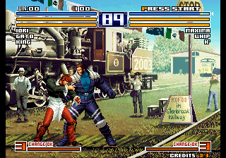 Kof2004 EX Ultra Plus (Add Kusanagi Team) png snap