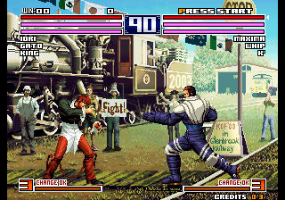 Kof2004 EX Ultra Plus (Red Blood) png snap